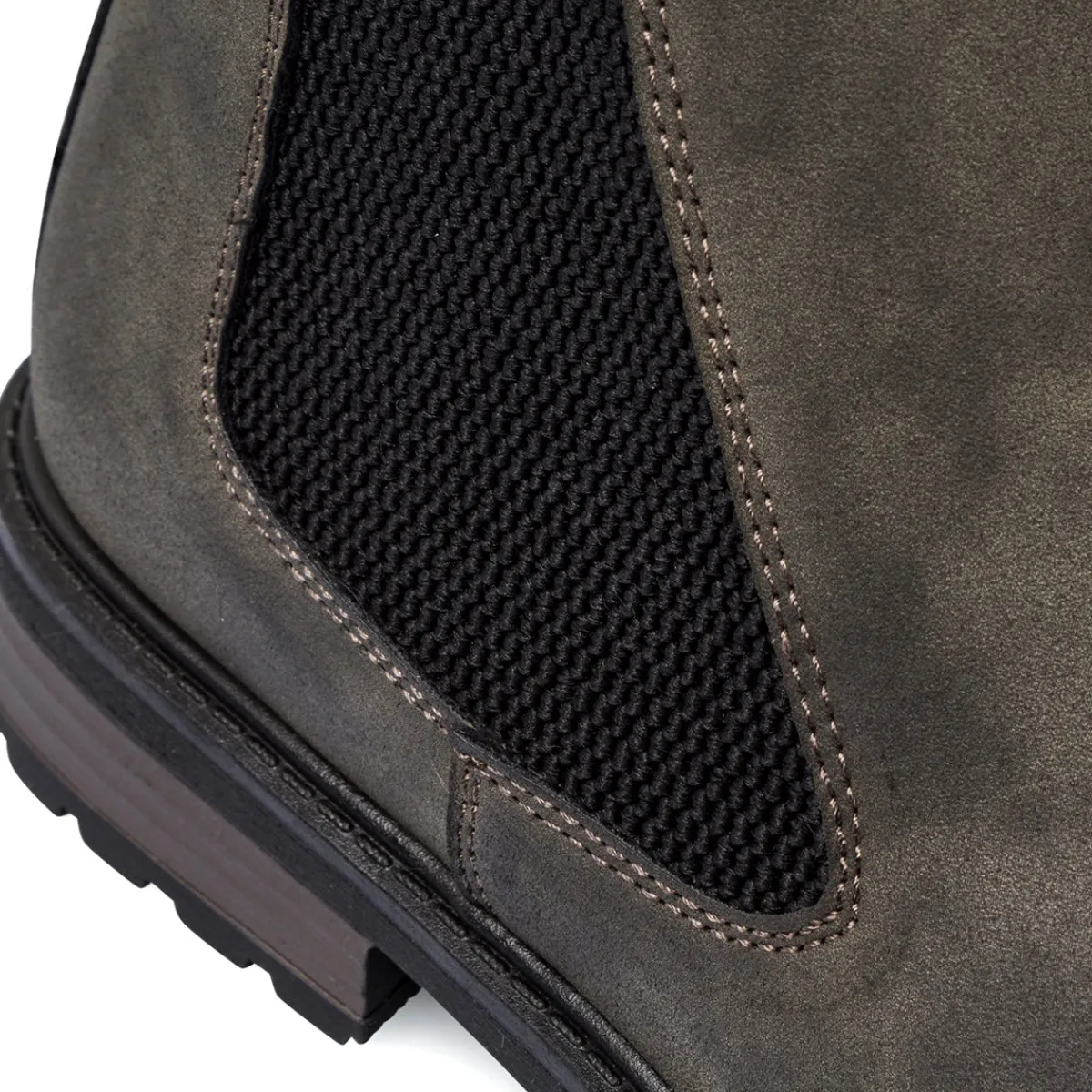 Outlet Stivaletti taupe da uomo Uomo Polacchine Uomo|Stivaletti Uomo