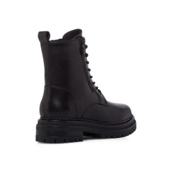 Best Stivali Anfibi neri da Donna in pelle Donna Scarponcini E Anfibi Donna