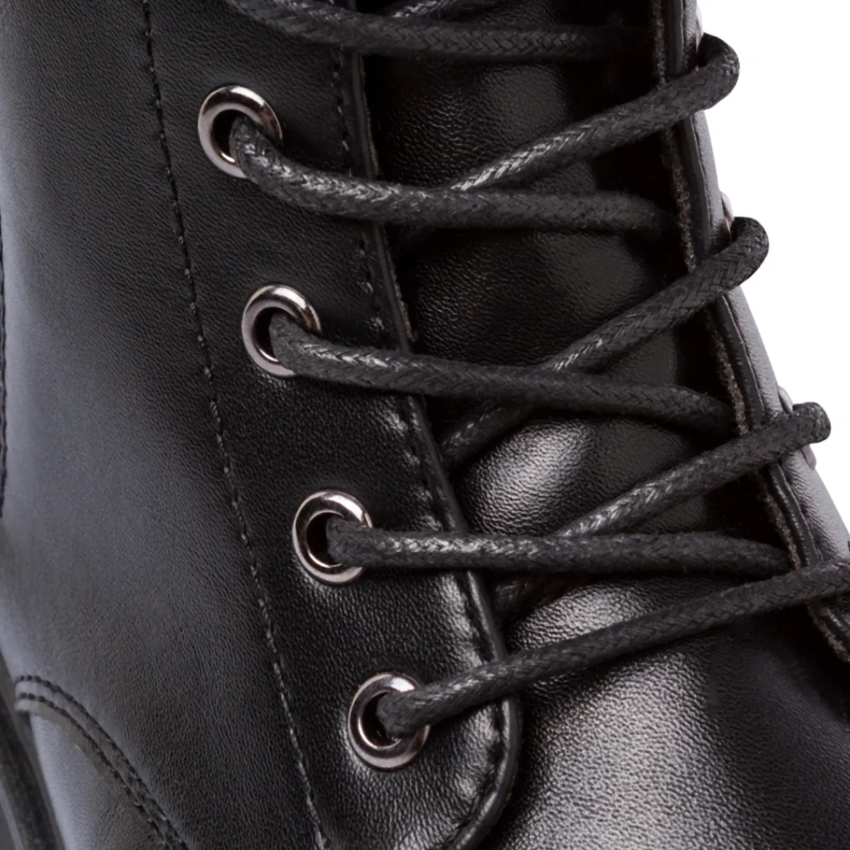 Discount Stivali Anfibi neri da Donna con allacciatura Donna Scarponcini E Anfibi Donna