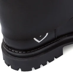 Hot Stivali biker neri da ragazza con fibbia e risvolto Bambino Stivaletti Bambina|Scarpe Ragazza