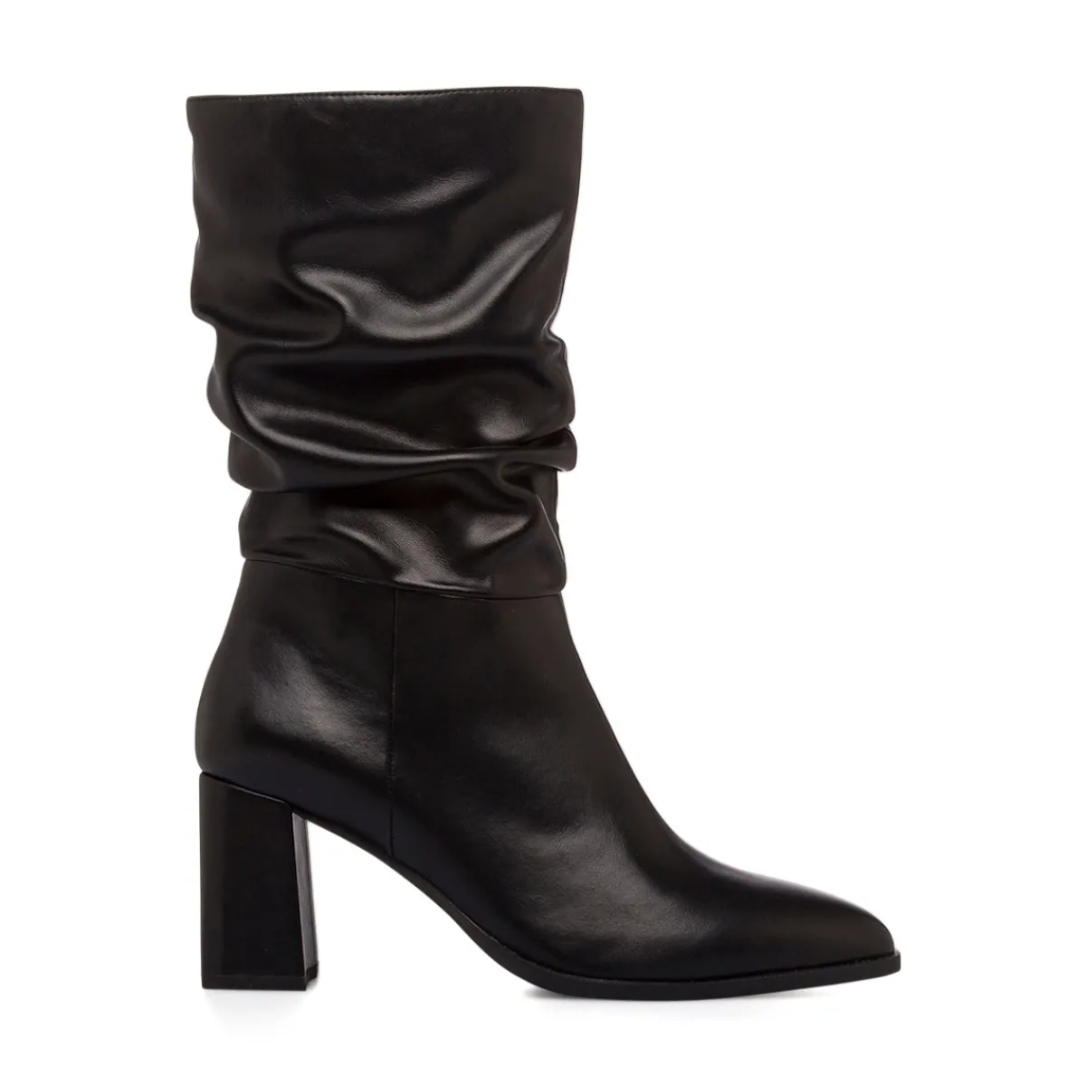 Discount Stivali comodi e flessibili neri da Donna con tacco 7 cm Donna Stivali Donna