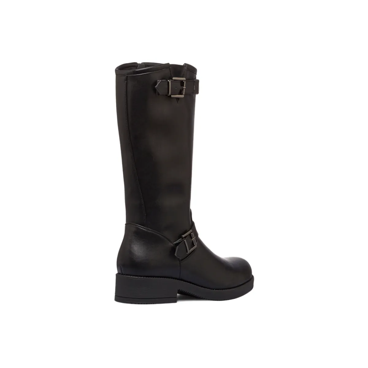 New Stivali da donna neri con fibbie Donna Stivali Donna|Scarponcini E Anfibi Donna