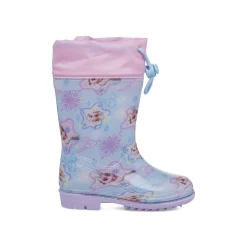 Discount Stivali da pioggia azzurri da Bambina con stampa Bambino Stivali Da Pioggia Bambino