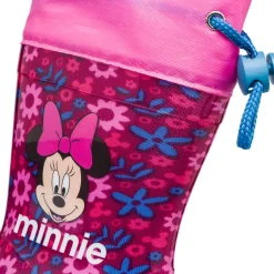 Stivali da pioggia bordeaux e rosa da bambina Bambino Stivali Da Pioggia Bambino