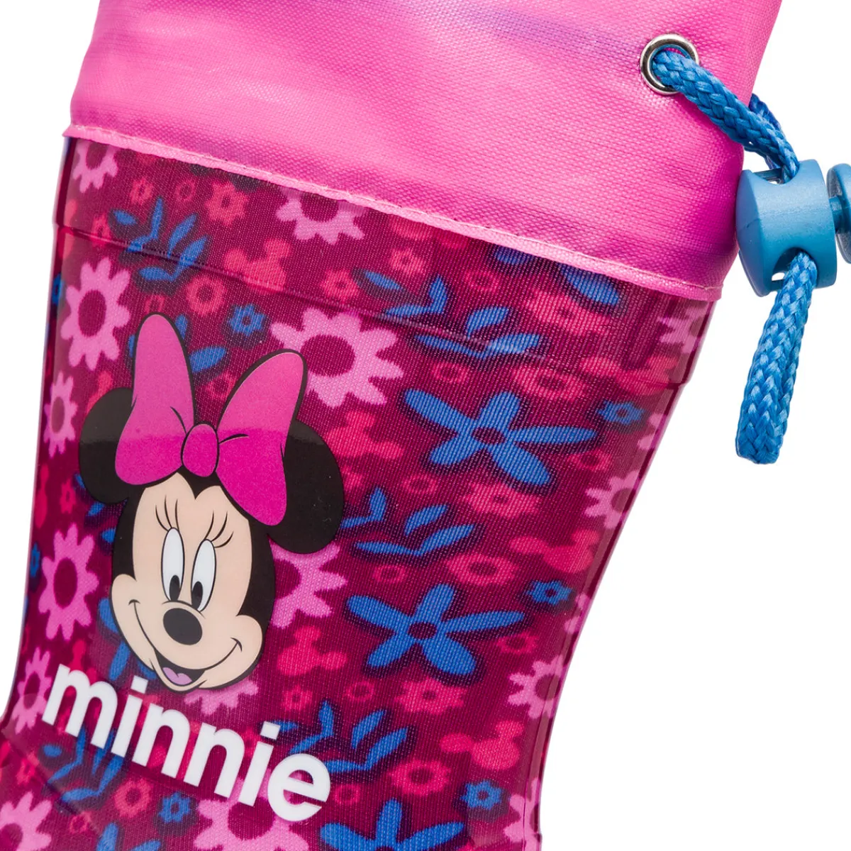 Stivali da pioggia bordeaux e rosa da bambina Bambino Stivali Da Pioggia Bambino