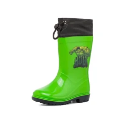 Outlet Stivali da pioggia da bambino verdi con stampa Bambino Stivali Da Pioggia Bambino