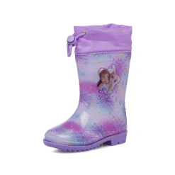 Best Stivali da pioggia lilla da Bambina con Elsa e Anna Bambino Stivali Da Pioggia Bambino