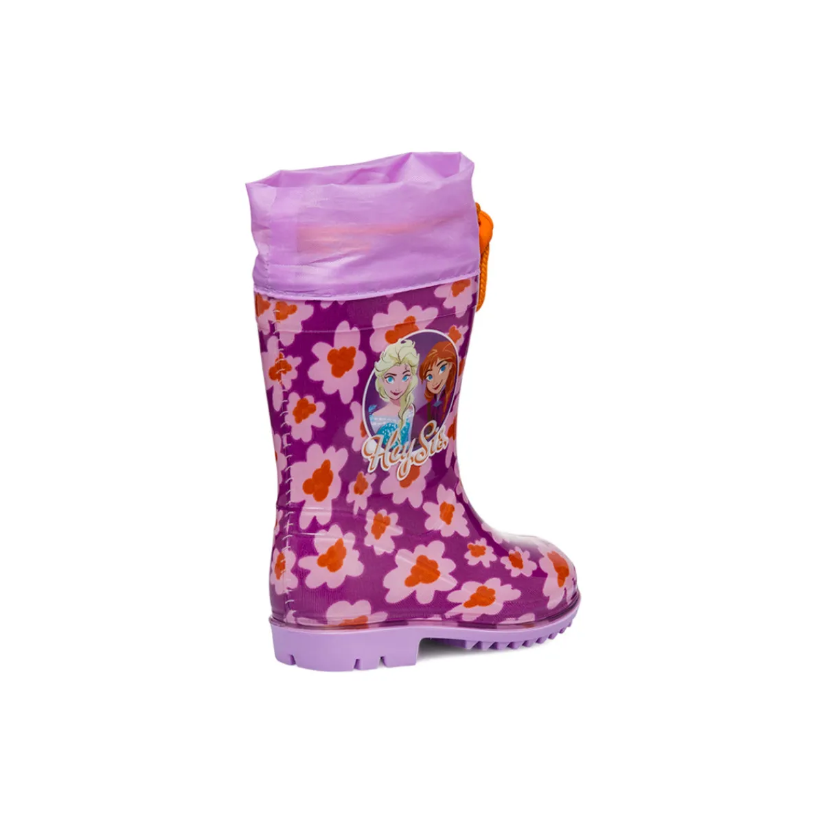 Clearance Stivali da pioggia viola e lilla da bambina Bambino Stivali Da Pioggia Bambino