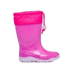 Outlet Stivali di gomma fucsia da bambina Bambino Stivali Da Pioggia Bambino