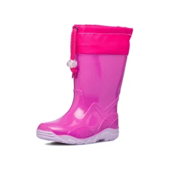 Outlet Stivali di gomma fucsia da bambina Bambino Stivali Da Pioggia Bambino