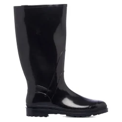 Online Stivali di gomma neri da donna Donna Stivali Da Pioggia