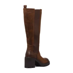 Best Stivali marroni con tacco 8 cm da Donna Donna Stivali Donna