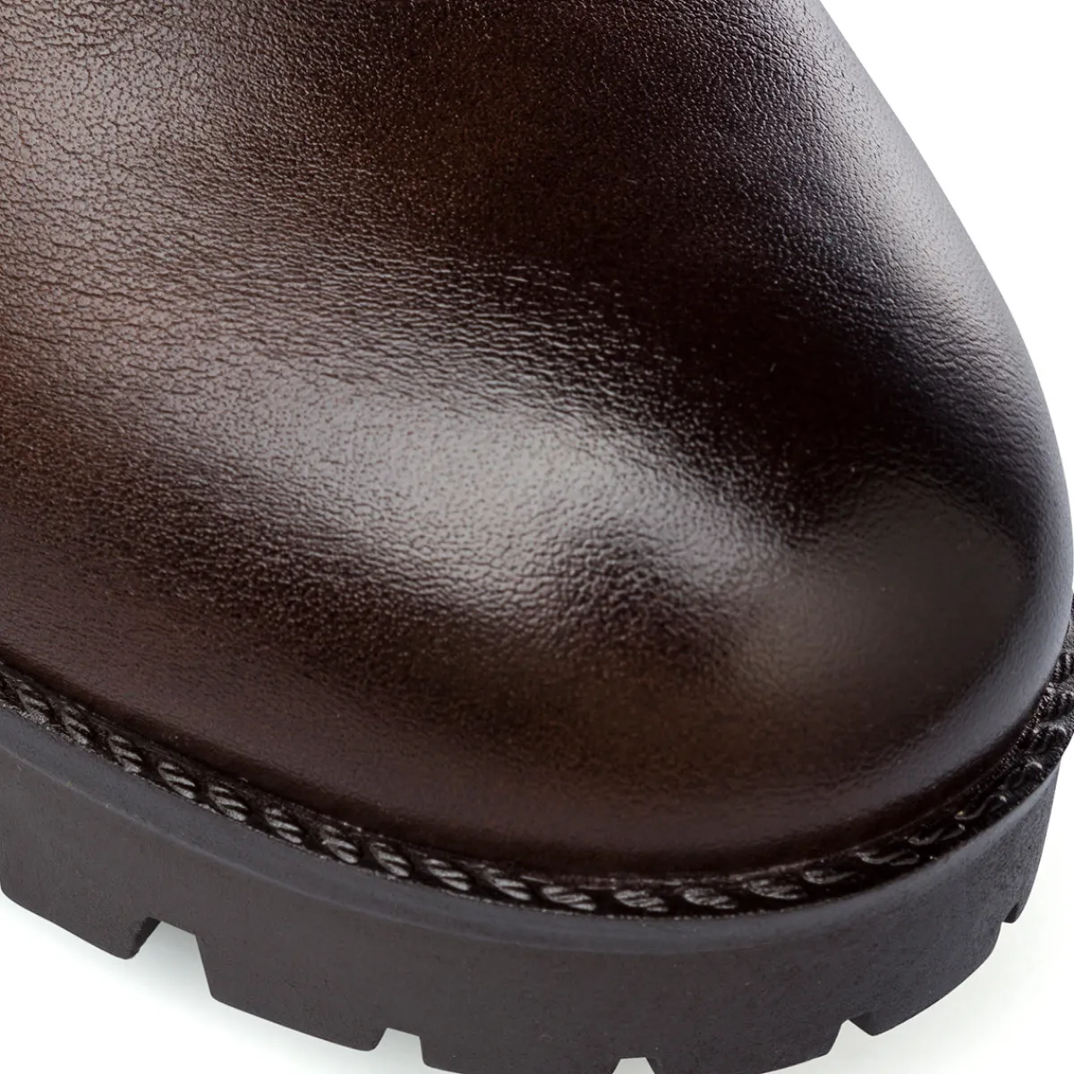 Hot Stivali marroni da Donna con fibbia e tacco 8,5 cm Donna Stivali Donna