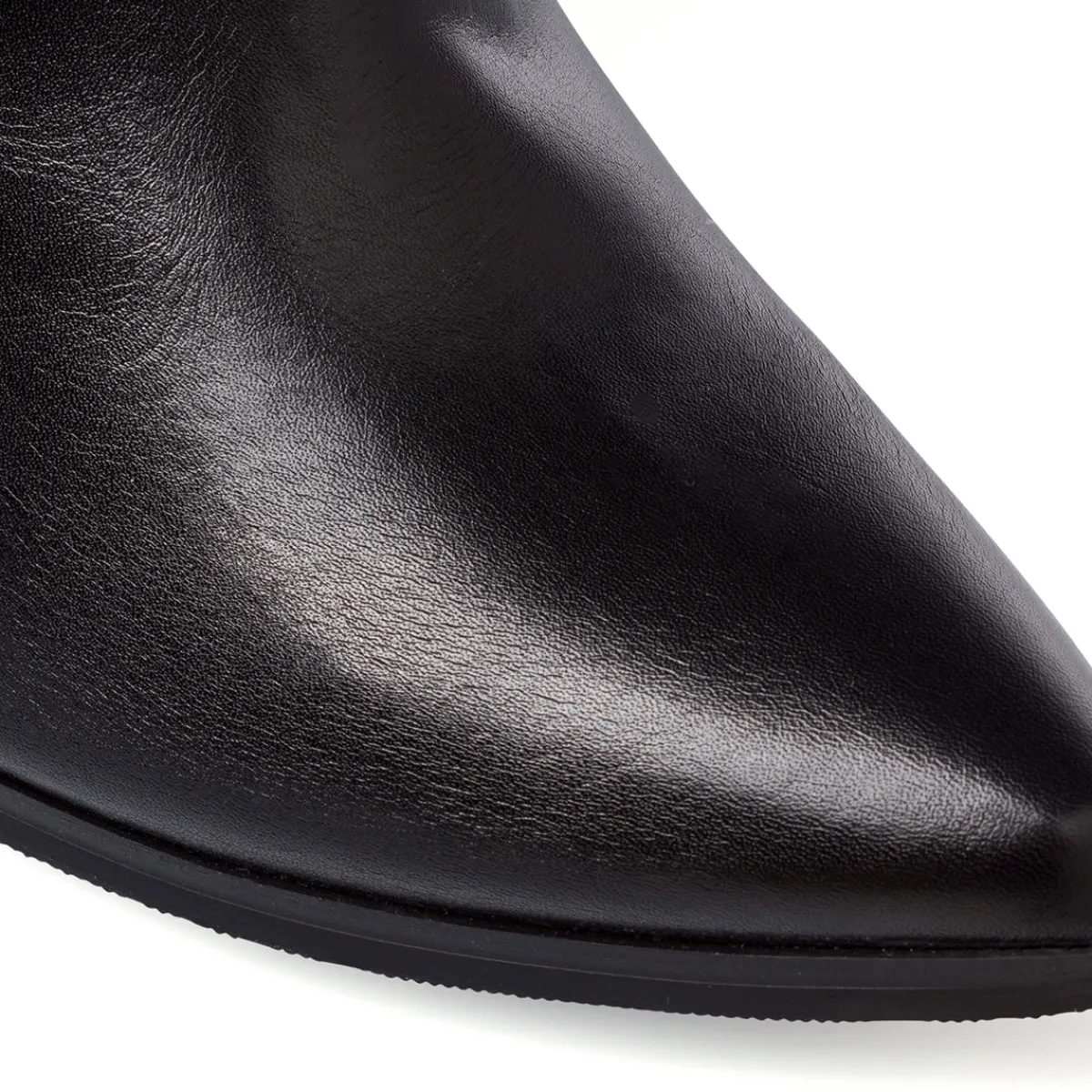 Clearance Stivali neri alti da Donna con tacco a colonna 8 cm Donna Stivali Donna