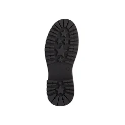 Clearance Stivali neri da ragazza con dettaglio in metallo Bambino Stivaletti Bambina