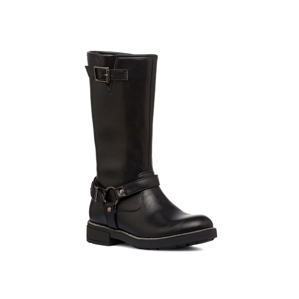 Best Stivali neri da ragazza con fibbie Bambino Stivaletti Bambina|Scarpe Ragazza