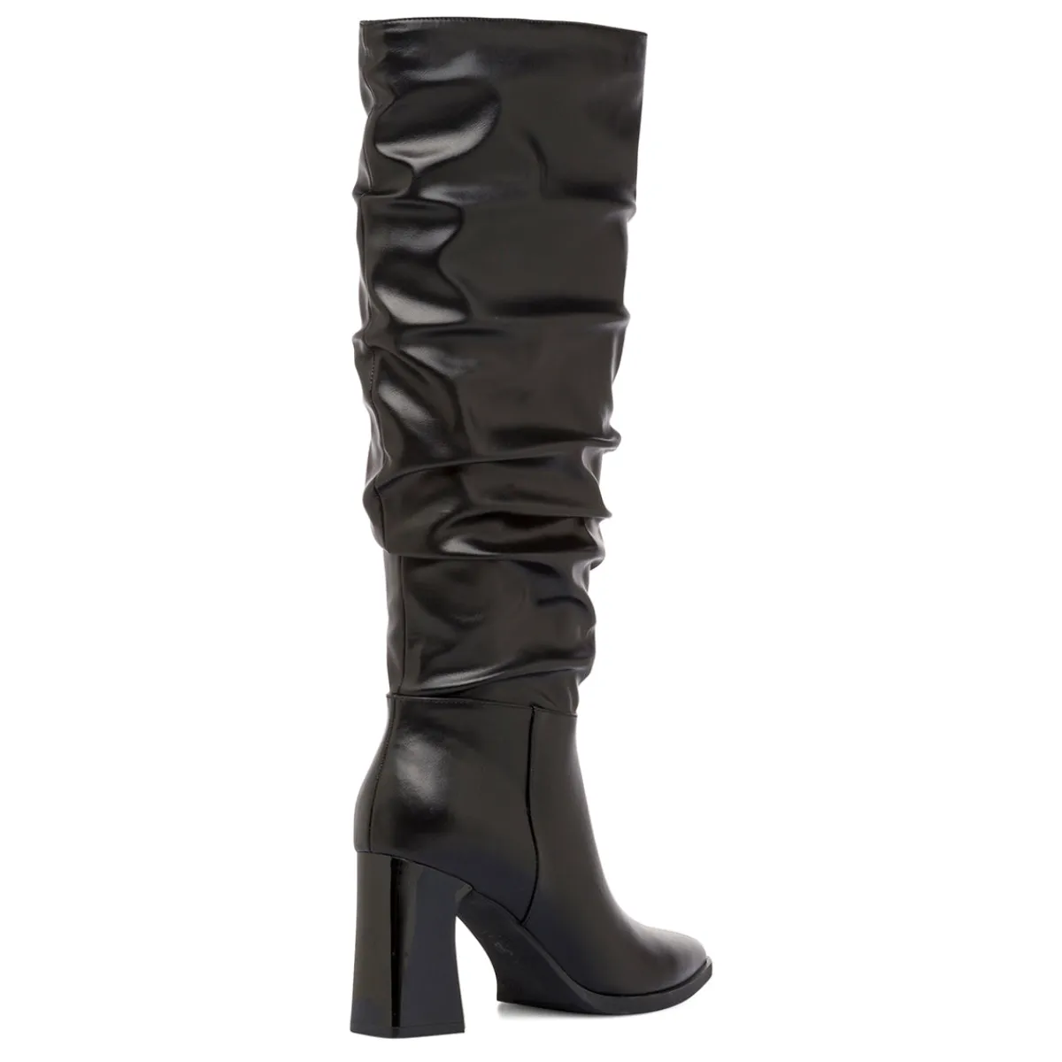 Best Stivali slouchy alti neri da Donna con tacco 8 cm Lora Ferres Donna Stivali Donna