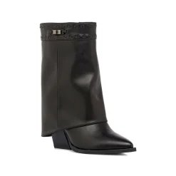 Best Stivali texani camperos con risvolto neri da Donna Donna Stivali Texani|Stivaletti Donna