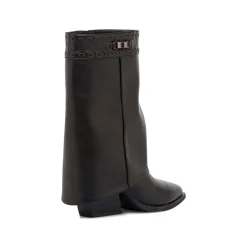 Best Stivali texani camperos con risvolto neri da Donna Donna Stivali Texani|Stivaletti Donna