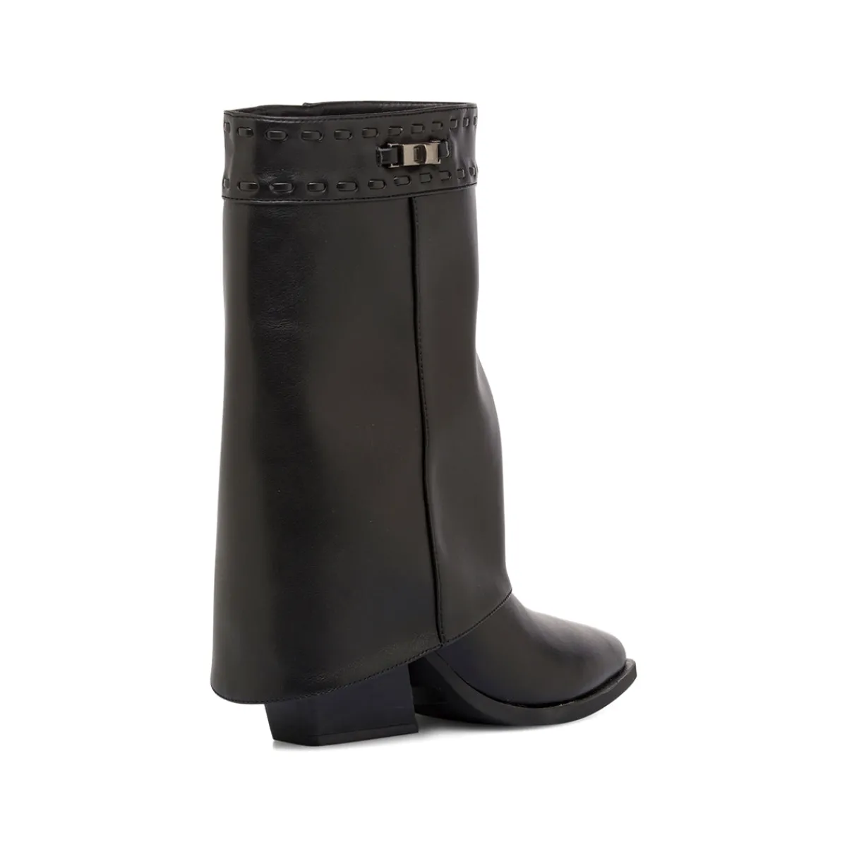 Best Stivali texani camperos con risvolto neri da Donna Donna Stivali Texani|Stivaletti Donna