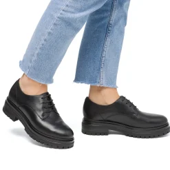 New Stringate chunky da donna nere con allacciatura derby Donna Stringate Donna