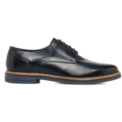 Clearance Stringate derby blu da Uomo in pelle Uomo Scarpe Eleganti Uomo|Scarpe Cerimonia Uomo