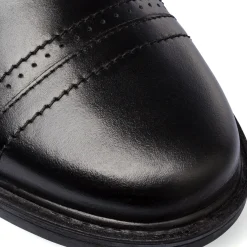 Hot Stringate derby comfort nere da uomo con dettagli brogue Uomo Scarpe Eleganti Uomo|Stringate Uomo