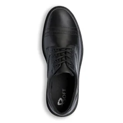 Hot Stringate derby comfort nere da uomo con dettagli brogue Uomo Scarpe Eleganti Uomo|Stringate Uomo