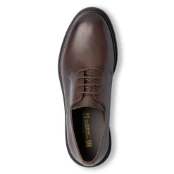 Stringate derby da uomo marroni in pelle Uomo Look Marrone Uomo 👞|Stringate Uomo