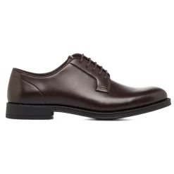 Sale Stringate Derby marroni da Uomo Uomo Scarpe Eleganti Uomo|Scarpe Cerimonia Uomo