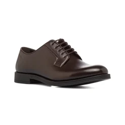 Sale Stringate Derby marroni da Uomo Uomo Scarpe Eleganti Uomo|Scarpe Cerimonia Uomo