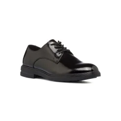 Stringate eleganti nere effetto vernice da uomo con allacciatura Derby Uomo Scarpe Eleganti Uomo|Scarpe Cerimonia Uomo
