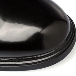 Stringate eleganti nere effetto vernice da uomo con allacciatura Derby Uomo Scarpe Eleganti Uomo|Scarpe Cerimonia Uomo