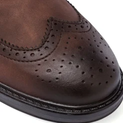 Best Stringate marroni da Uomo con dettagli Brogue Uomo Look Marrone Uomo 👞|Stringate Uomo