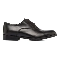 Discount Stringate nere da Uomo in pelle con allaccatura oxford Uomo Scarpe Eleganti Uomo|Scarpe Cerimonia Uomo