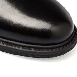 Hot Stringate nere in pelle da uomo con allacciatura Derby Uomo Stringate Uomo