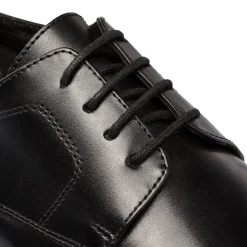 Hot Stringate nere in pelle da uomo con allacciatura Derby Uomo Stringate Uomo