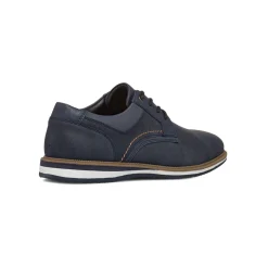 Stringate oxford casual blu da uomo Uomo Stringate Uomo