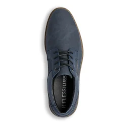 Stringate oxford casual blu da uomo Uomo Stringate Uomo