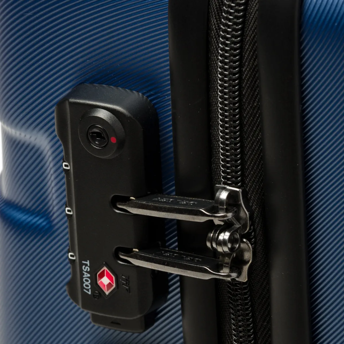 Sale Trolley bagaglio a mano blu in ABS Bagaglio A Mano