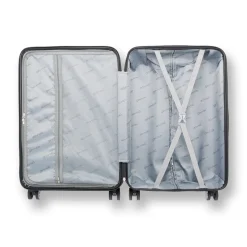 Hot Trolley bagaglio a mano in tessuto nero Bagaglio A Mano