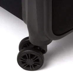 Hot Trolley bagaglio a mano in tessuto nero Bagaglio A Mano