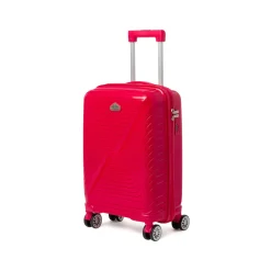 Clearance Trolley Bagaglio a mano in abs rosso Bagaglio A Mano