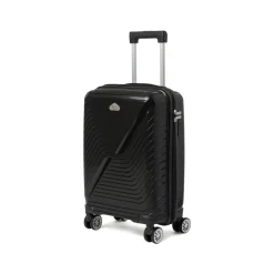 Trolley Bagaglio a mano in abs nero Bagaglio A Mano