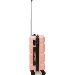 Discount Trolley bagaglio a mano rosa in ABS Bagaglio A Mano