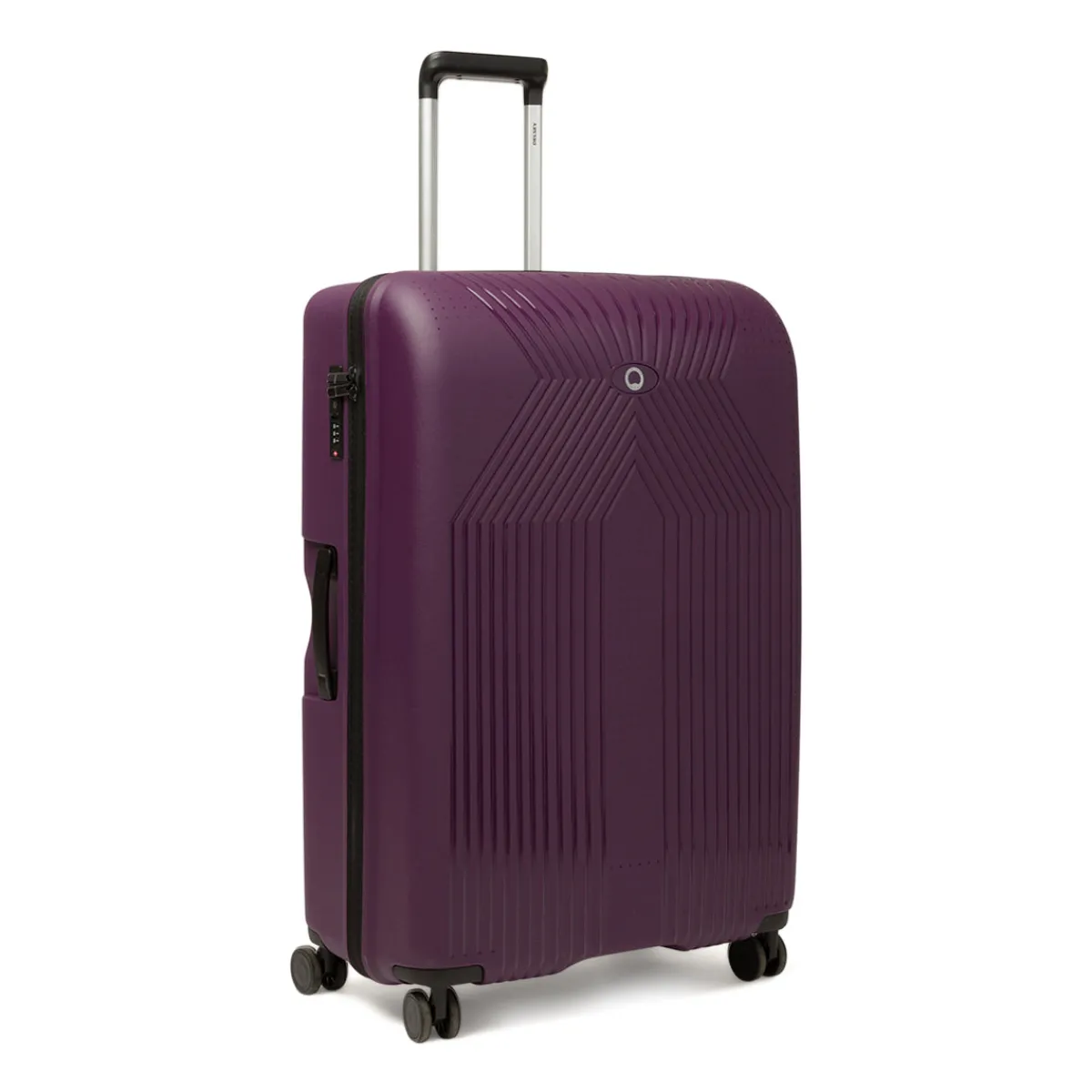 Trolley bagaglio grande viola in ABS Valigie Grandi
