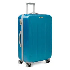 Trolley grande azzurro in ABS Valigie Grandi