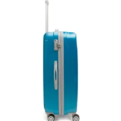 Trolley grande azzurro in ABS Valigie Grandi