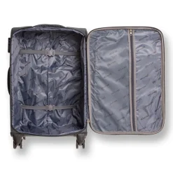 Trolley medio grigio antracite in tessuto Valigie Medie