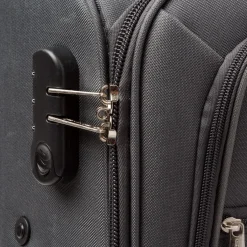 Trolley medio grigio antracite in tessuto Valigie Medie